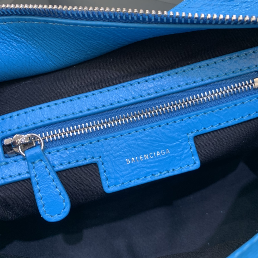 Balenciaga Neo Cagole XS Handbag Shoulder Bag Blue